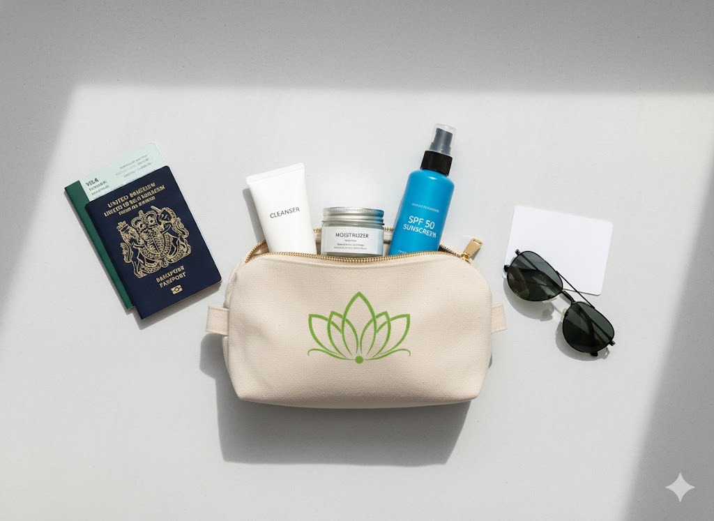 Understanding travel skin stressors