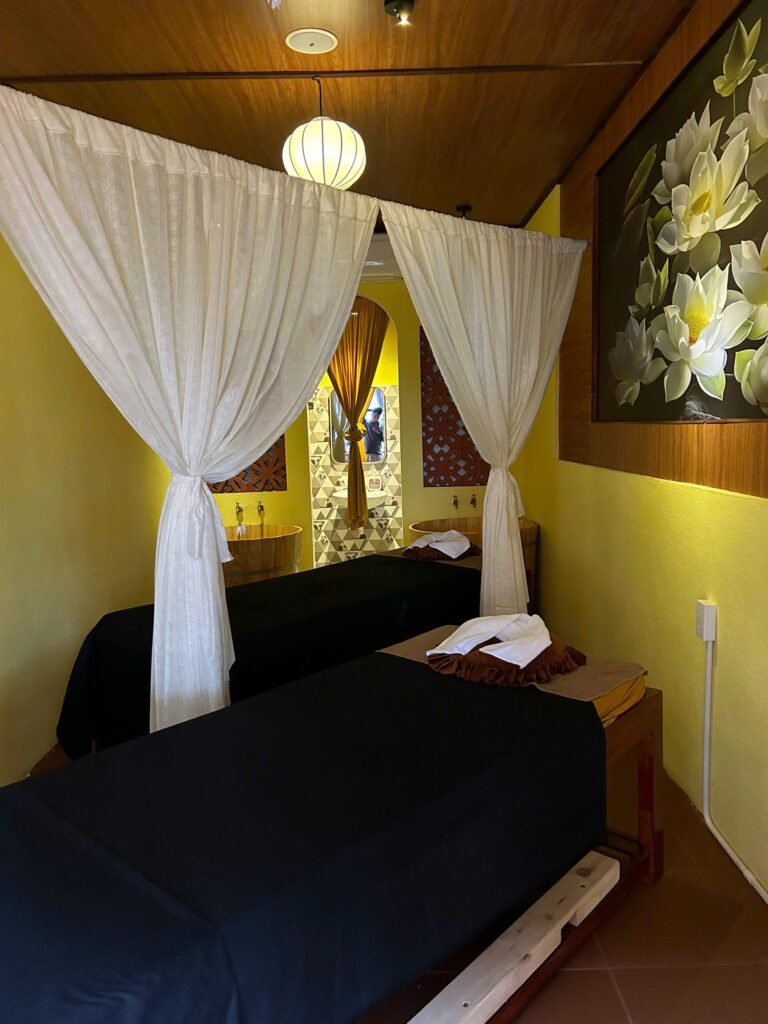 Private massage room at Art Spa 2 Hoi An near Old Town