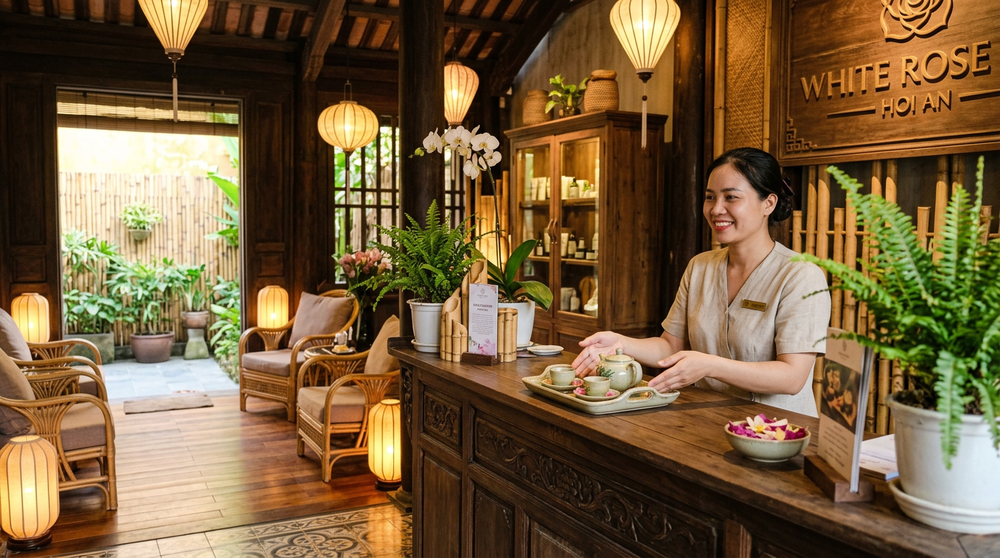 Welcome to White Rose Spa: Ambiance and First Impressions