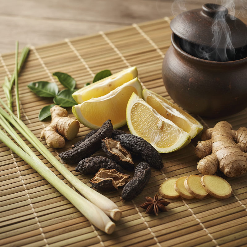 relaxing hair wash Hoi An with scalp massage