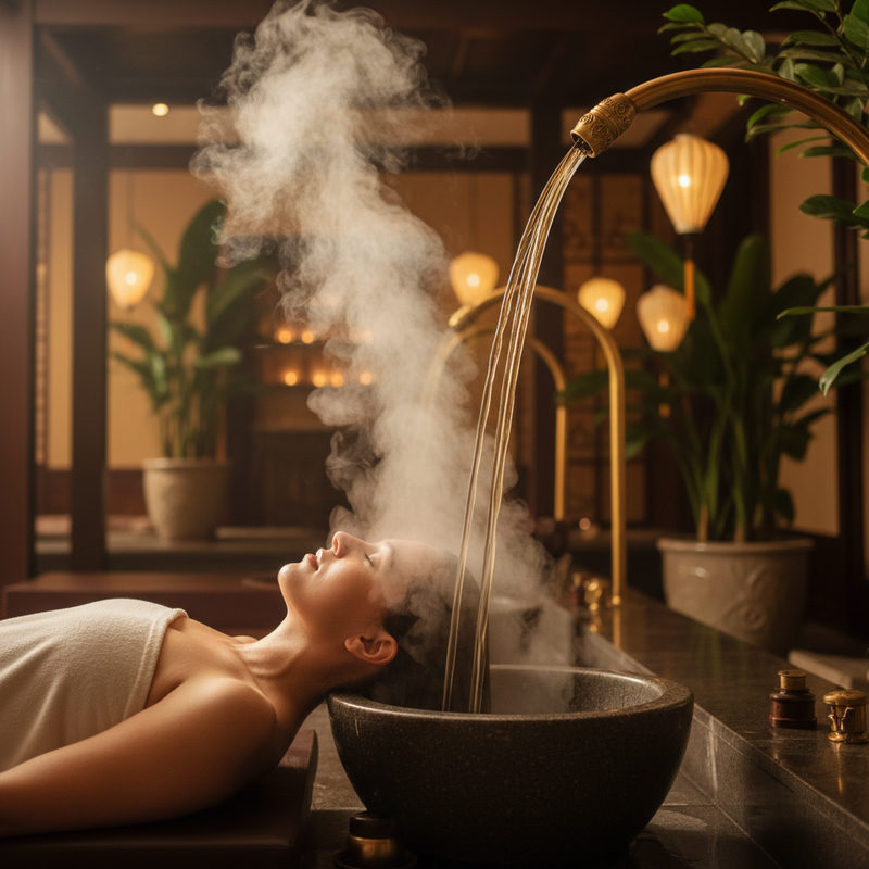 Step-by-Step: The Art Spa Hoi An Herbal Hair Wash Experience