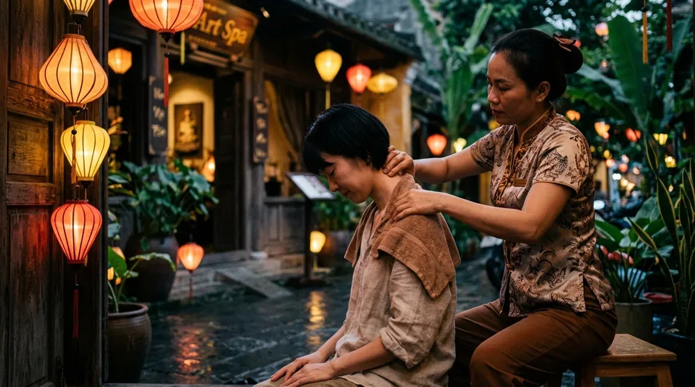 Top Rated Head, Back & Shoulder Massage Spots Near Japanese Covered Bridge