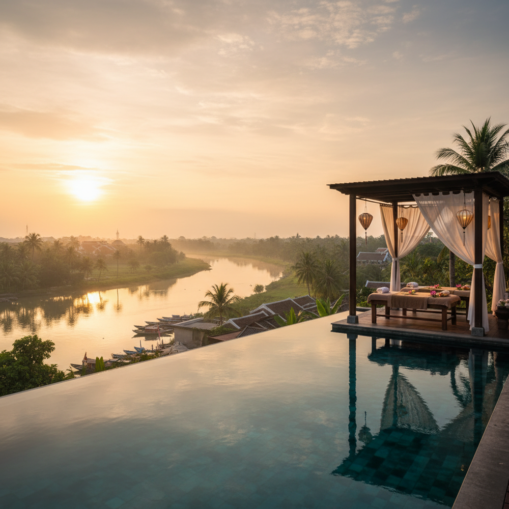 Luxury spa and wellness retreat in Hoi An Vietnam