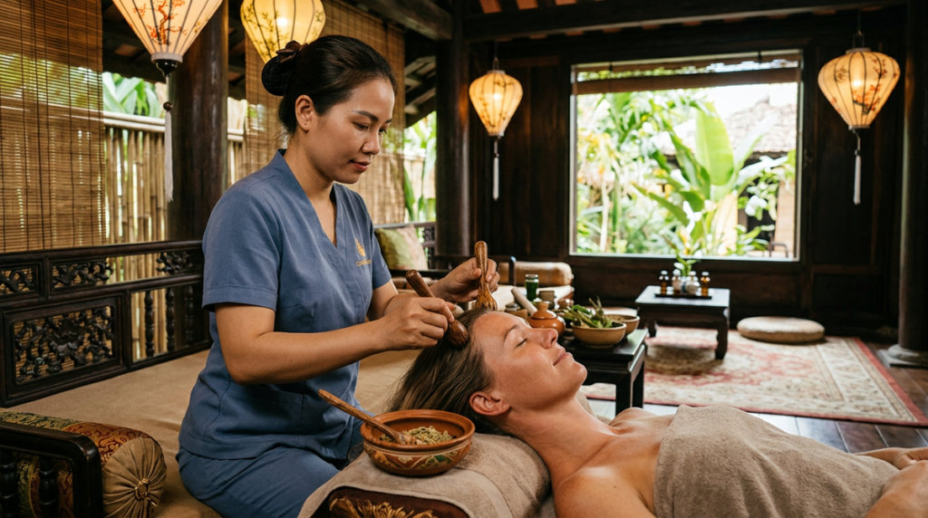 coral spa hoi an massage treatment room review