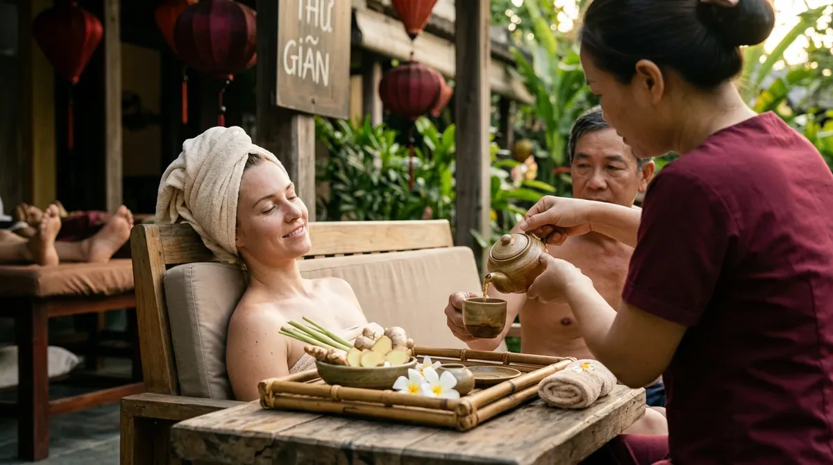 hoi an travel guide 2026 relaxing spa experience with herbal treatment near old town
