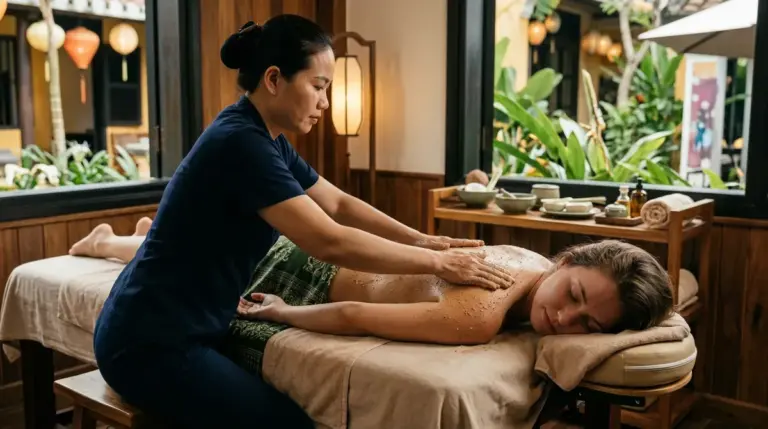 Body scrub treatment in Hoi An at Art Spa near Hoi An Ancient Town