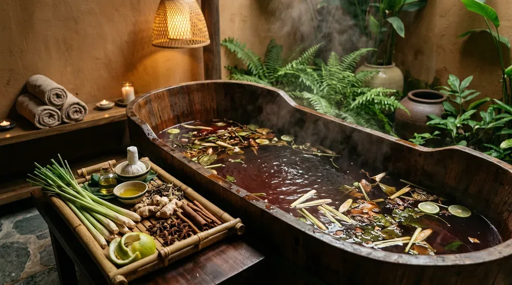 What is a Traditional Vietnamese Herbal Bath?