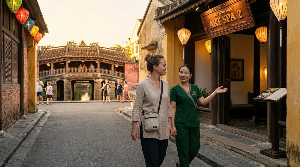 Why Book a Luxury Head – Back – Shoulder Massage Near Japanese Covered Bridge?