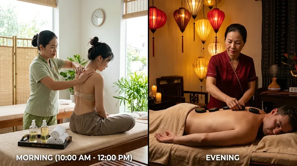 Morning vs. Evening: When Is the Best Time to Book Vietnamese Traditional Massage?