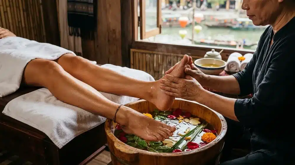 Best Foot Massage Thu Bon River Hoi An for Tired Feet 2 What to Expect: The Traditional Hoi An Foot Massage