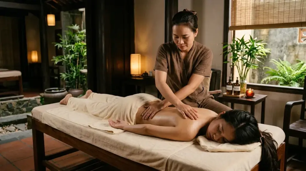 Affordable Vietnamese traditional massage in Hoi An at Art Spa