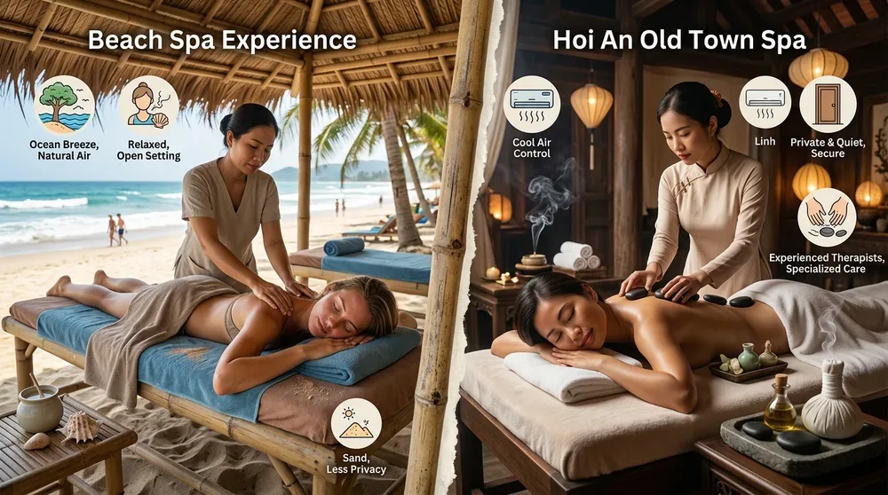 Best Spa An Bang Beach Hoi An: Top 7 Massage Spots 3 An Bang Beach Spas vs. Hoi An Old Town Spas: Which is Better?