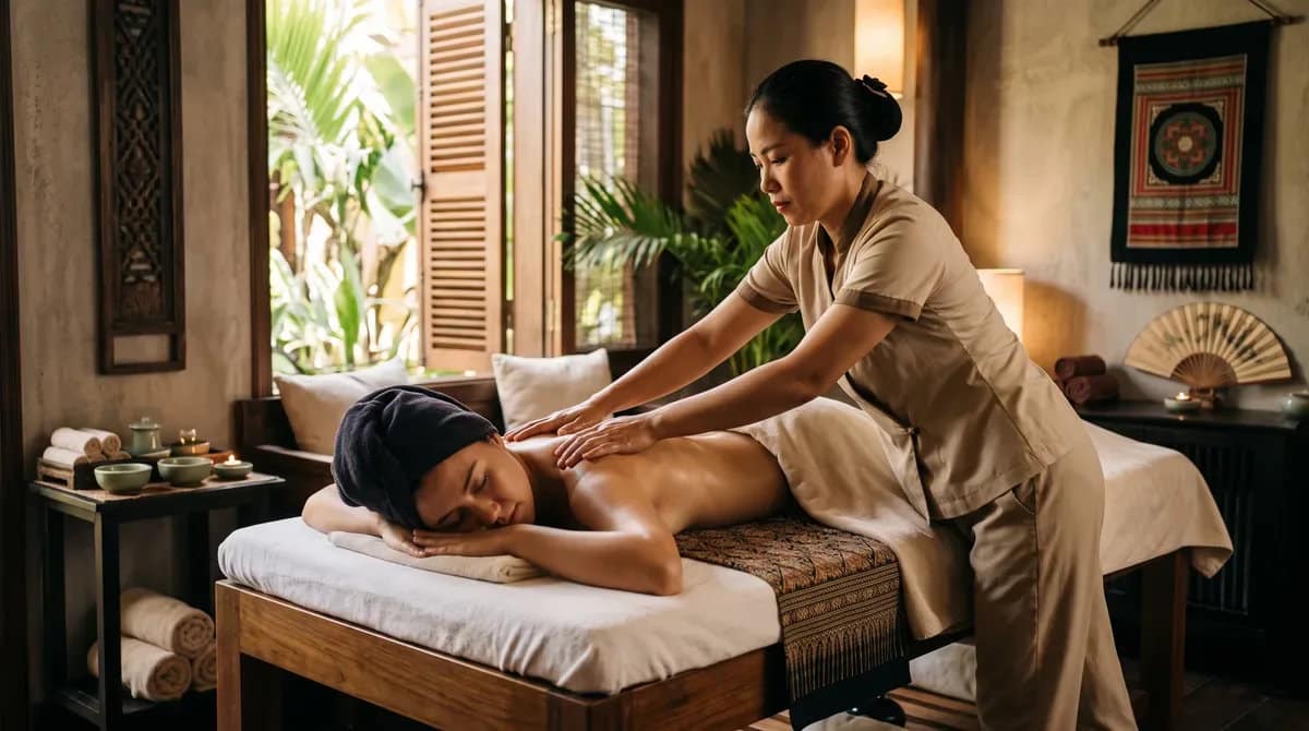 Best hotel spa in Hoi An with luxury massage and wellness treatments